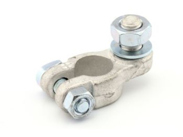 Accupoolklem, met moer M10 , draad 25mm, neg = -