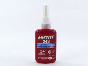 Loctite 243, borgmiddel, flacon, 50 ml