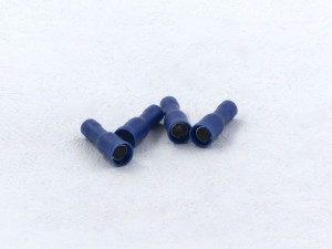 Connector, PIPG, Kogel Vrouw, 4, doosje 100 st, blauw